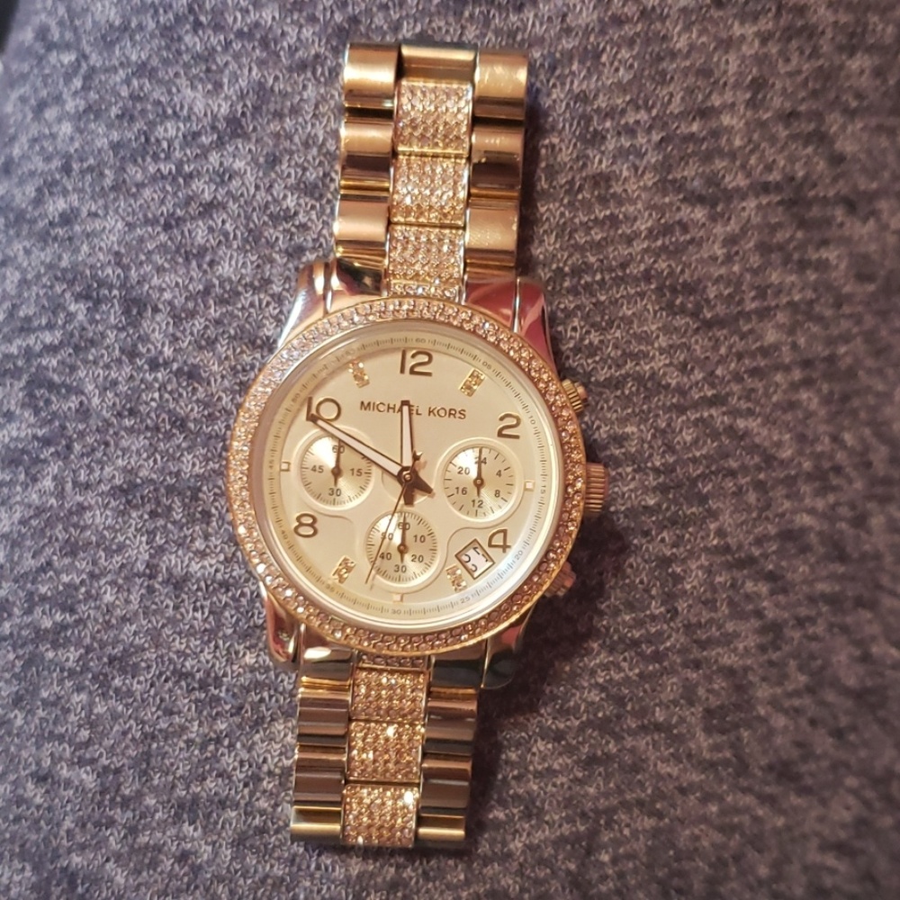 Michael Kors gold watch